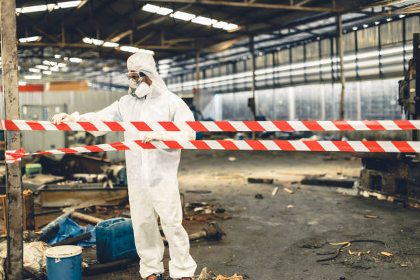 Professional Drug Lab Cleanup technician working in Tripp, SD